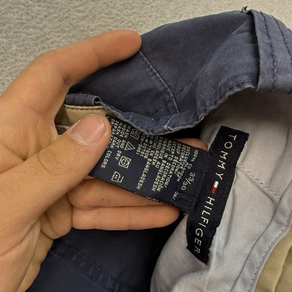 Tommy Hilfiger Military‎ Issued Vintage Utility Pants Navy Men's 34x30 Baggy y2k - Picture 9 of 15